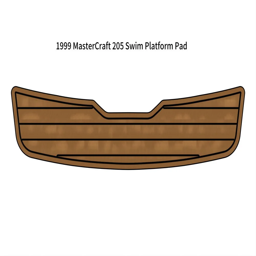 

1999 MasterCraft 205 Swim Platform Boat EVA Faux Foam Teak Deck Floor Pad Mat