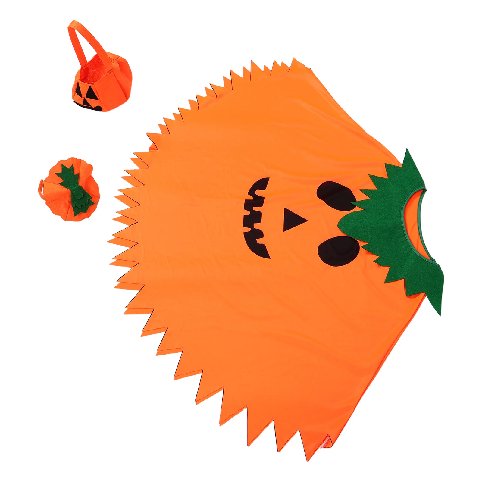 

Комплект костюма тыквы для взрослых, накидка с тыквой, повязка на голову, сумка для конфет, вечерние наряды на Хэллоуин, реквизит для косплея, костюмы для взрослых на Хэллоуин