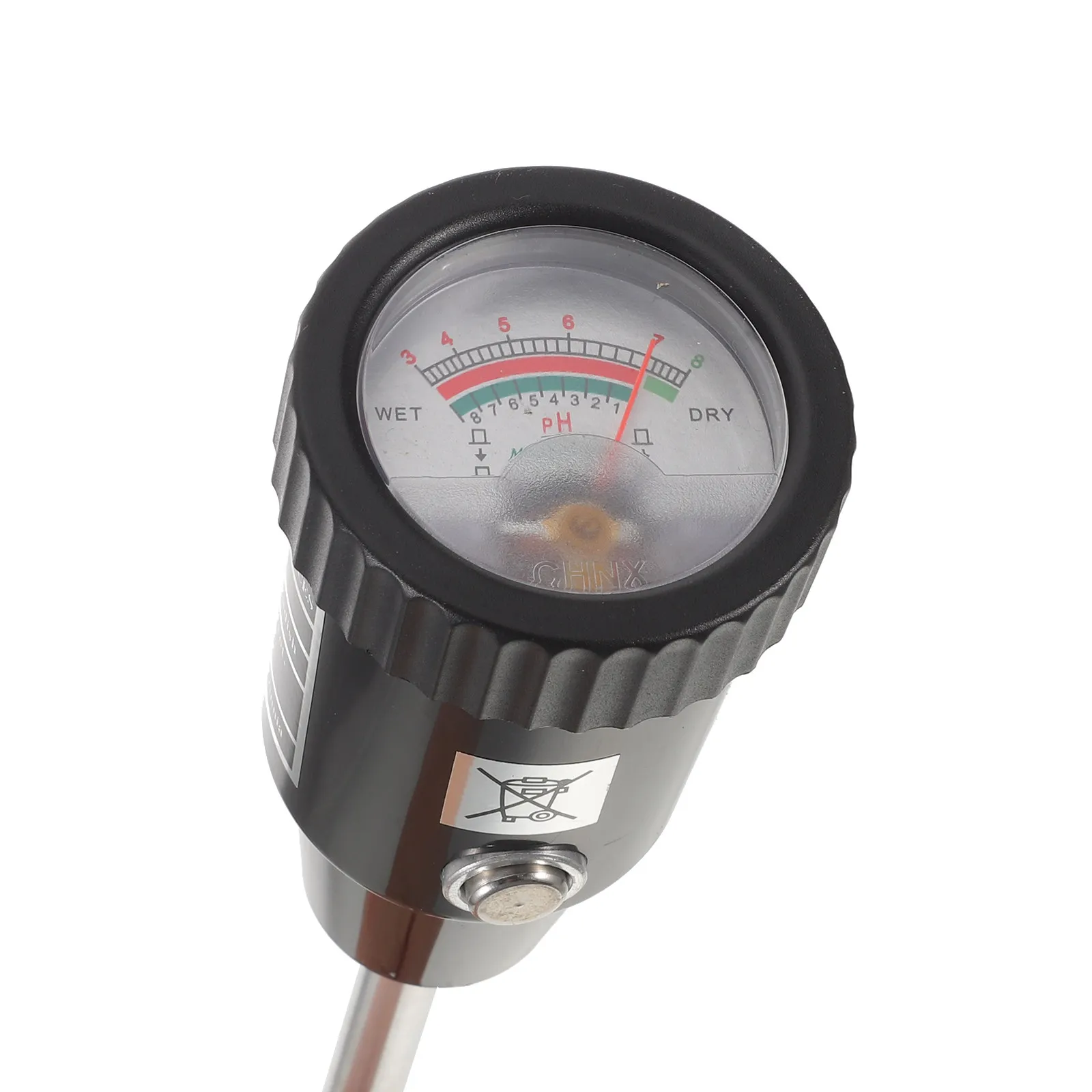 Soil Moisture Meter PH Tester 12 Long Probe Portable Gardening Tool Soil Tester for Lawn Indoor Outdoor Plants Farm