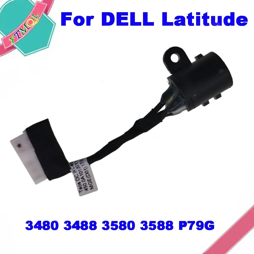 1Pcs Portatil Dc Power Jack Cabo Conector Para For Dell  Latitude 3480 3488 3580 3588 P79G