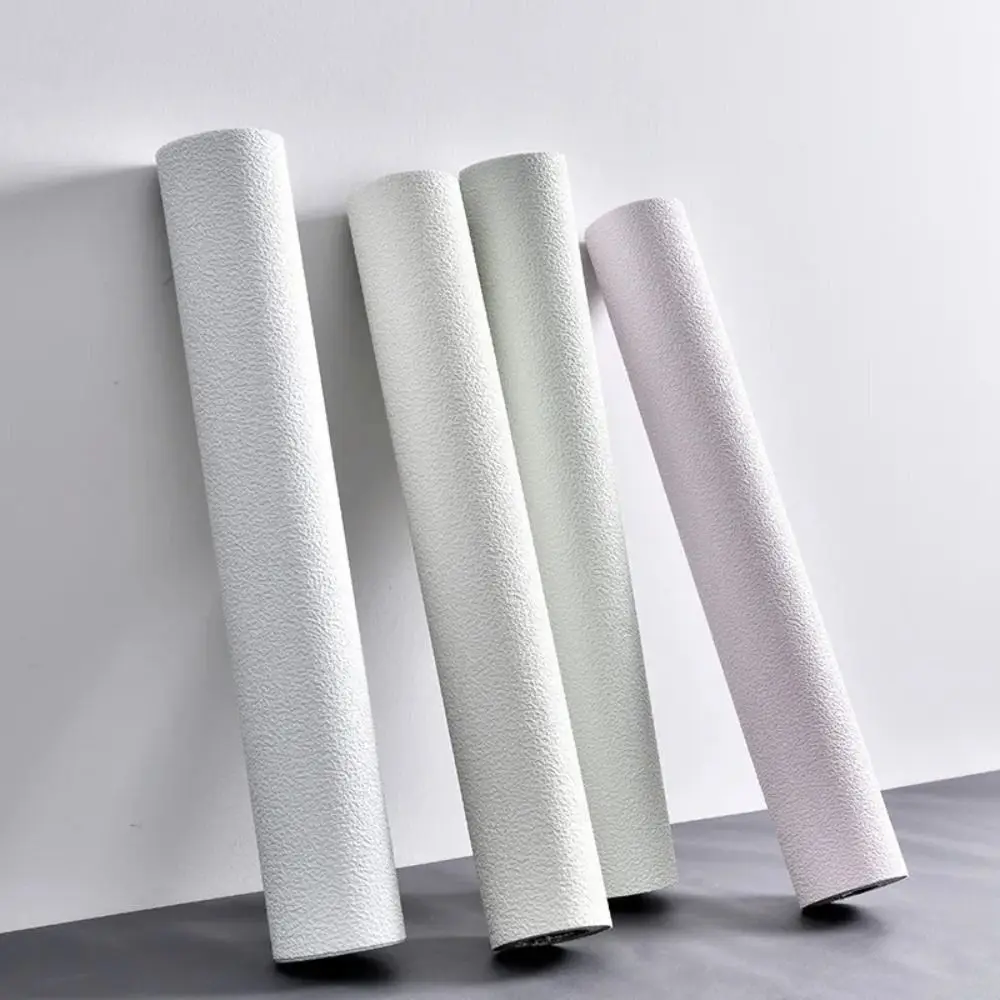 White Linen Texture Self Adhesive Wall Panels XPE Foam Material Moisture Proof Waterproof Wall Panels Waterproof Self Adhesive