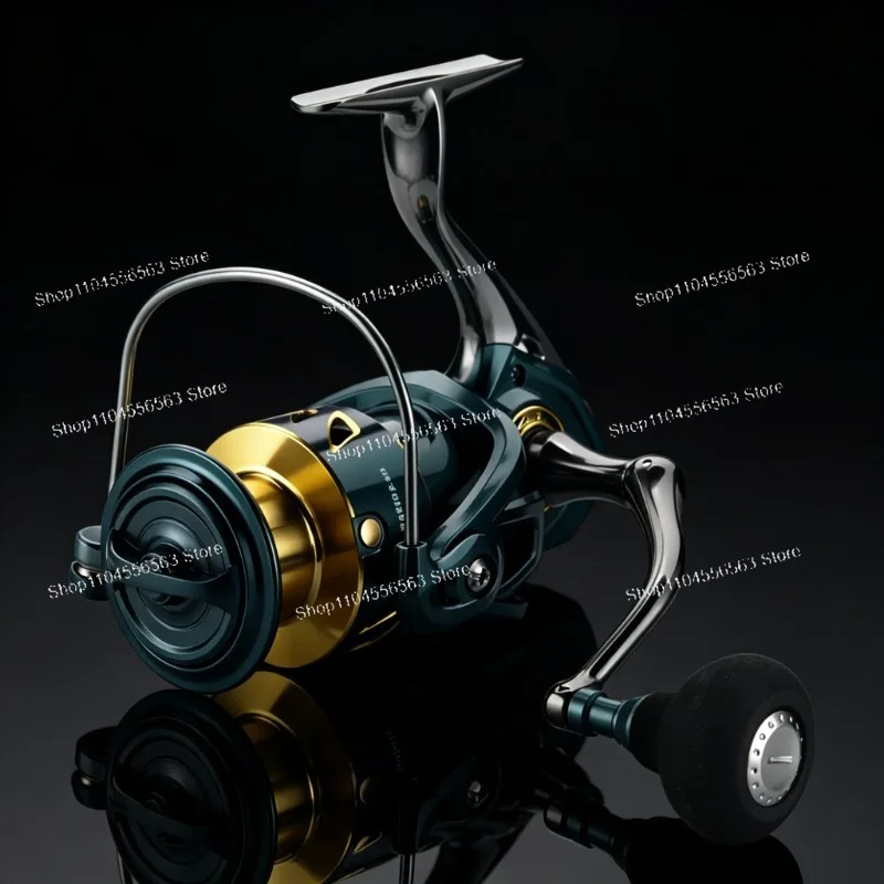 

Heavy Duty SA8000 Saltwater Spinning Reel Metal Spool Long Cast Boat Trolling Baitcasting Carrete De Pesca