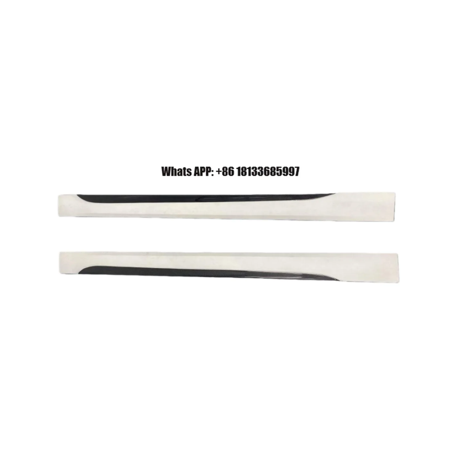 

Automotive Parts Accessories Carbon Fiber Car Bumper Side Skirt for Alfa