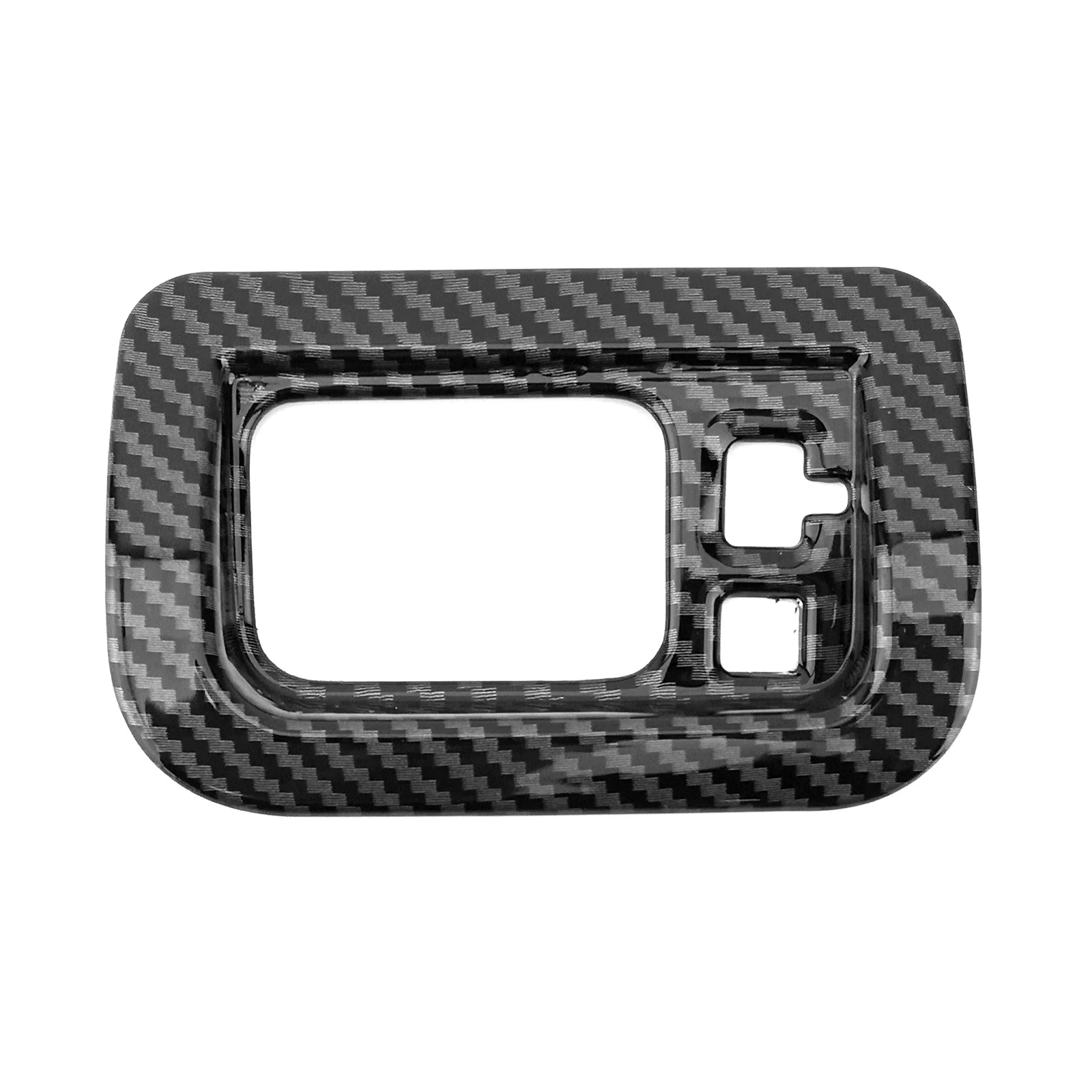 Carbon Fiber Wood Grain Interior Headlight Head Lamp Adjustment Button Trim Frame Cover For Kia Sorento MQ4 2024