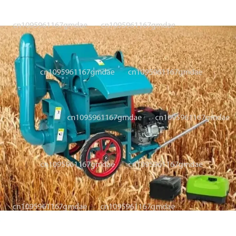 Multifunctional Rice and Wheat Threshing Machine for Rapeseed Rice Sorghum Barley Soybean Highland Barley  Diesel