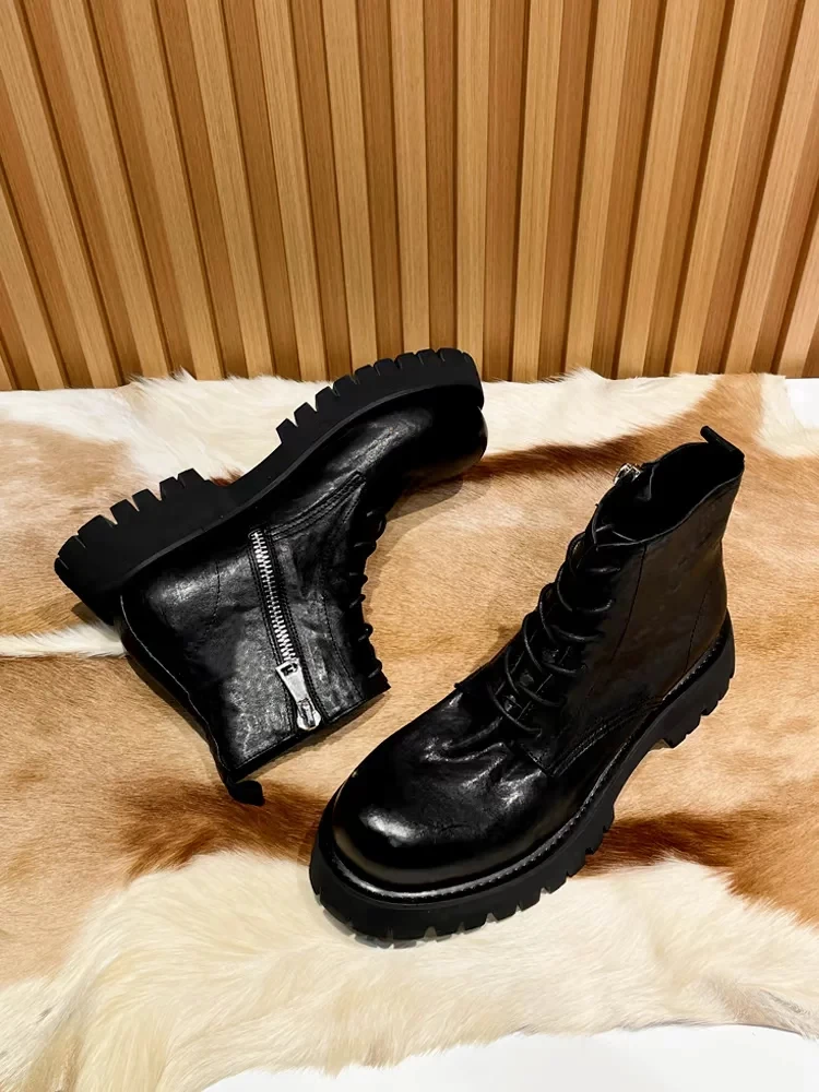 British Fashion Men's Ankle Bo - Men'S Shoes For Work ulasan dan harga
