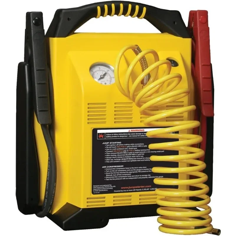 Jump-N-Carry JNCAIR 1700 Peak Amp Jump Starter with Air Compressor