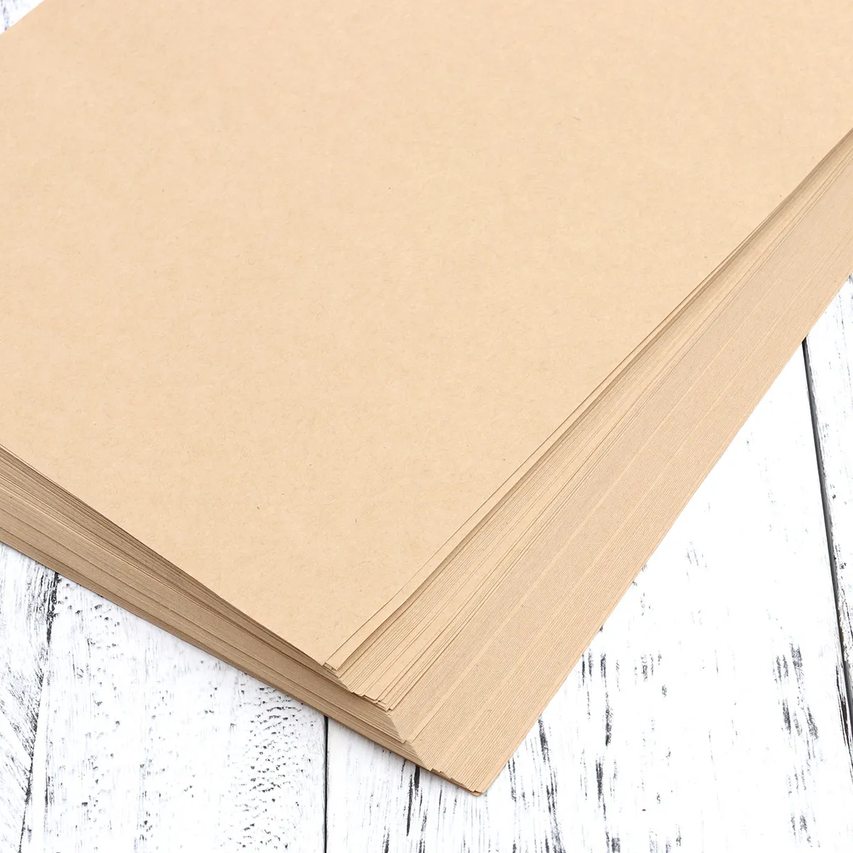 100Sheets Vintage Kraft Letter Writing Paper Set Lined Retro Stationery for Calligraphy Writing Notes Graffiti