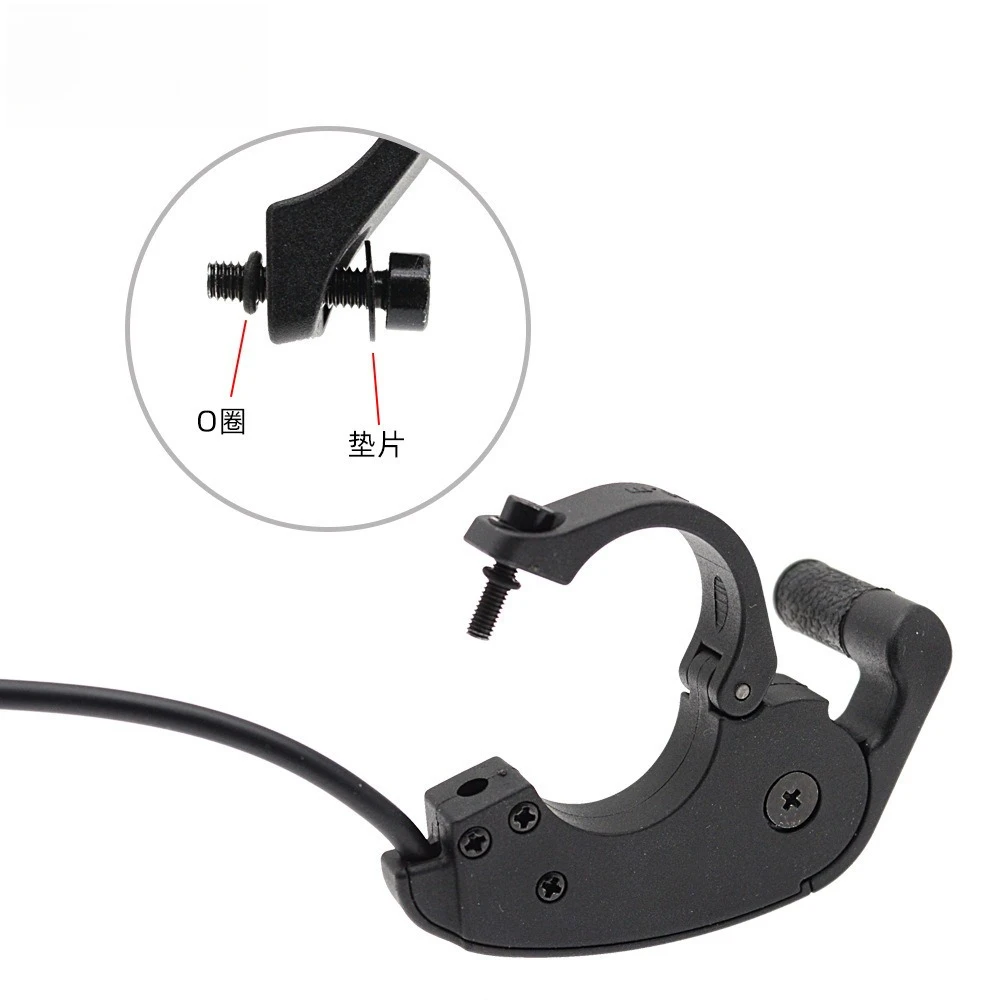 Right Hand Front Push Thumb Throttle Speed Control Switch Male & Female Connector For E-Bike Scooter