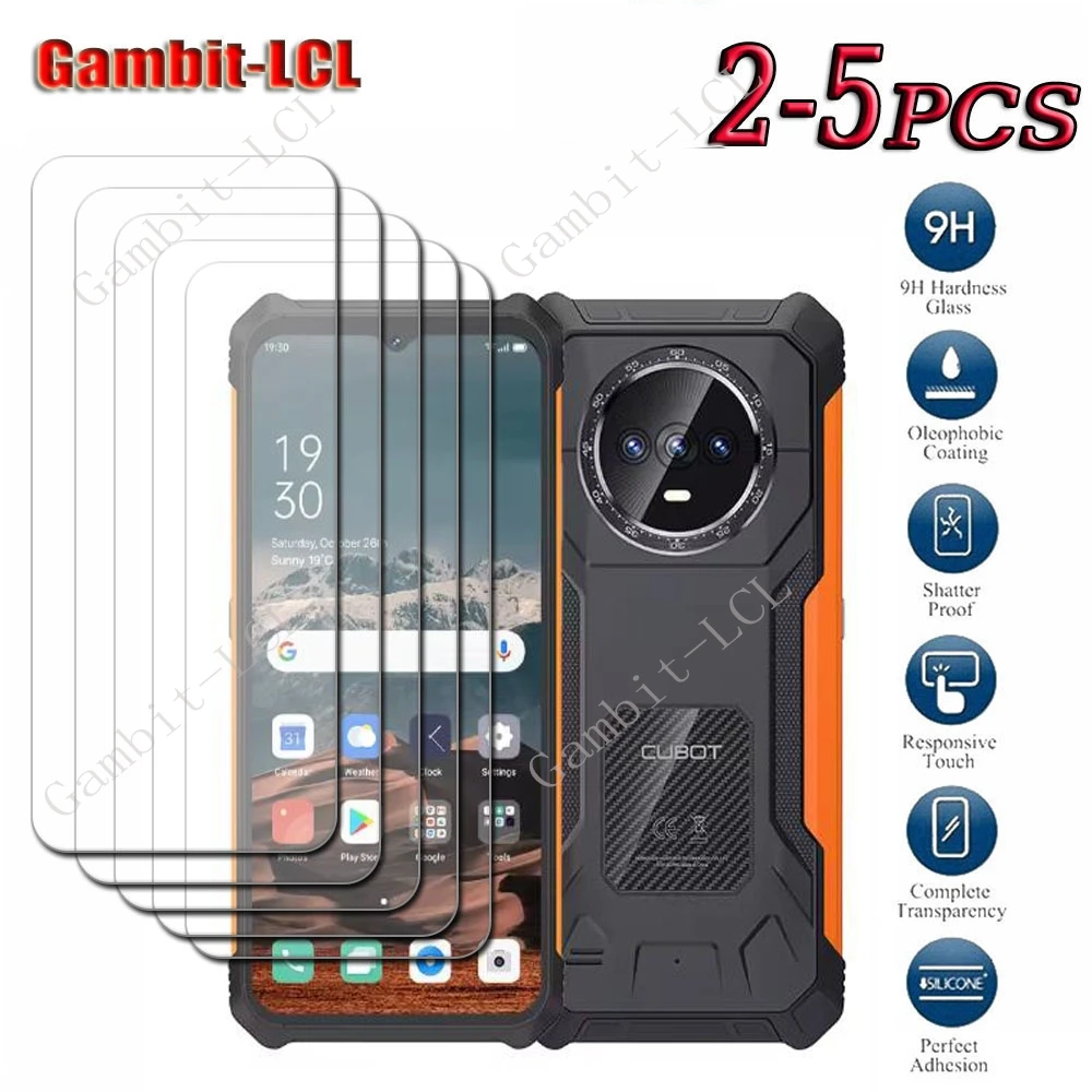 2-5 Stück 9H HD Panzerglas für Cubot KingKong ES Pro KingKongESPro KingKongES ESPro E1 KingKongE1 Displayschutzfolie