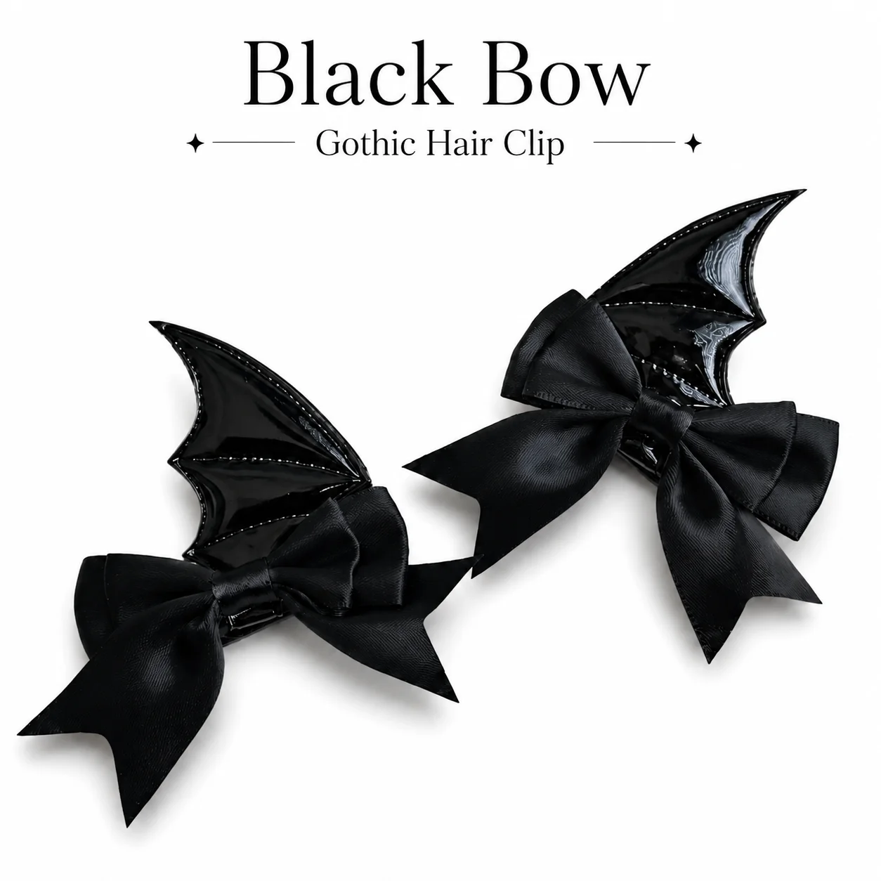 Little Devil Bat Wings Hair Clip Halloween Red Butterfly Headpiece Lolita Gothic Style Hot Girl Hairpiece