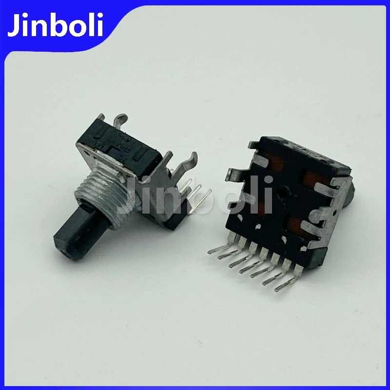 1PCS RK142 7Pins Vertical Double Potentiometer B50K Amplifier Mixer Electronic Musical Instrument