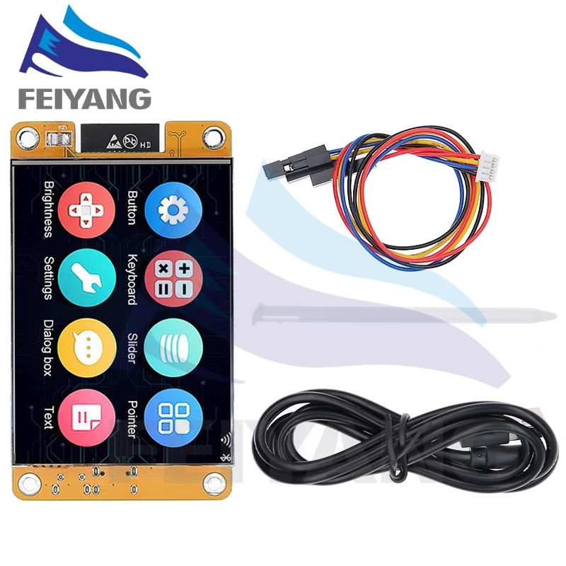 ESP32 Arduino LVGL WIFI и Bluetooth Макетная плата 2,8 