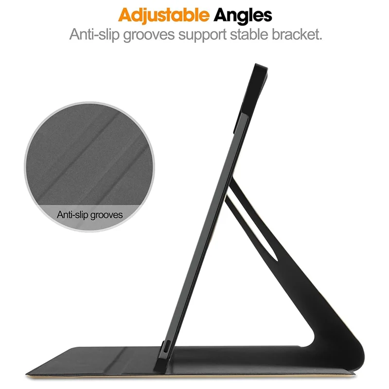 AEF7-Case For Remarkable Paper Pro 11.8 Inch Protective Case With Pencil Holder-360°Rotating Protective Stand Cover