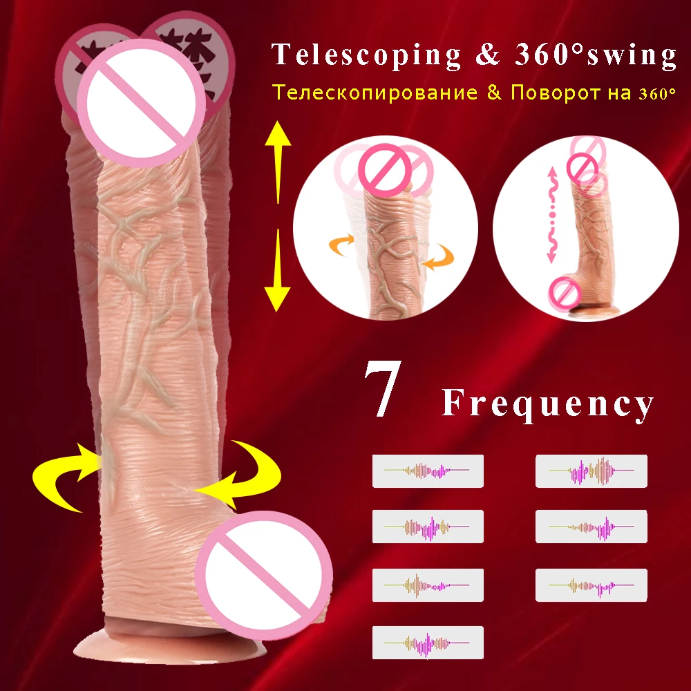 7 Speeds Sex toys remote control telescopic dildo vibrators for women adults 18 Women's panties Vibrator female masturbators