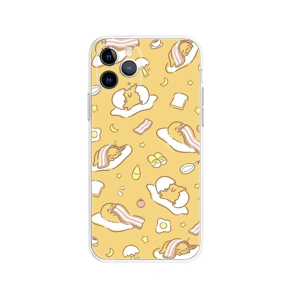 G-Gudetama Egg Cute  Phone Case For iPhone Apple 15,14,13,12,Mini,11,Pro,Max,Plus,X,XR,XS,8,SE,2020,Plus Transparent Cover