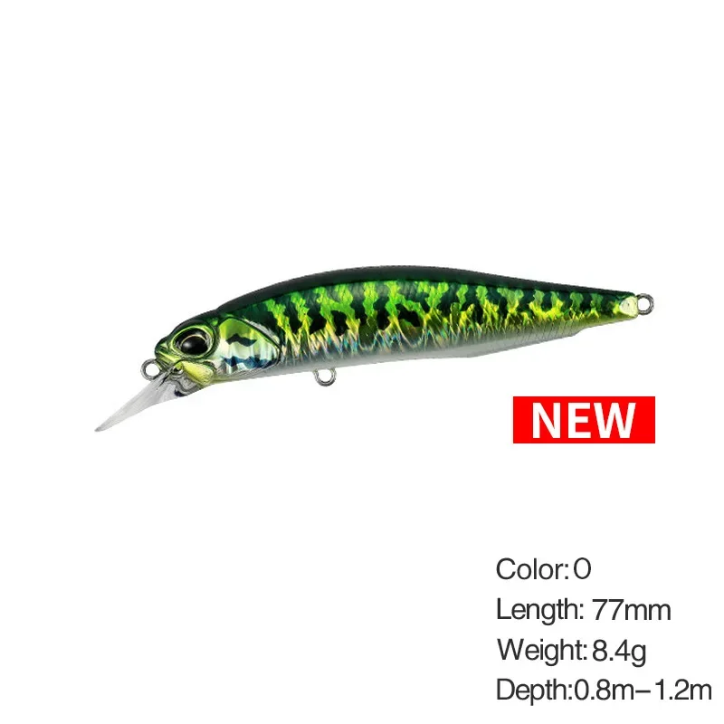 5g 8,4g Angeln Locken Minnow Wobbler Köder Rozante Suspending Jerkbait Swimbait Künstliche Harten Köder Culter Alburnus Köder