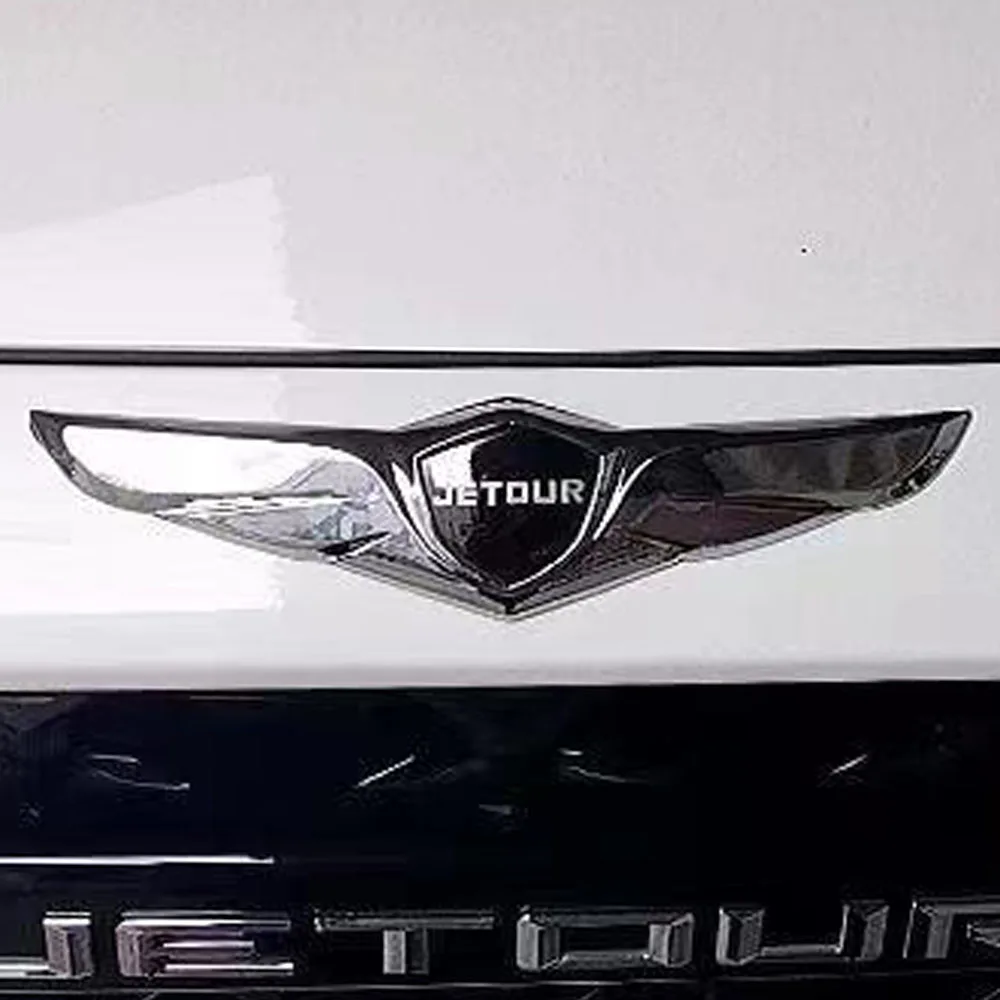 Car Engine Hood 3D Wing Badge Sticker Auto Parts For Chery Jetour X70 X70SM X90 X95 DASHING i-DM T2 T3