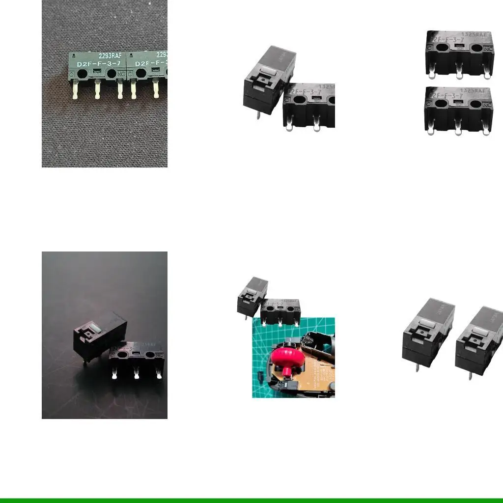 

U55C 2PCS Ergonomic D2F-F-3-7 0,74N MOUSE MICROSTITCH для офисных игр клавиатуры