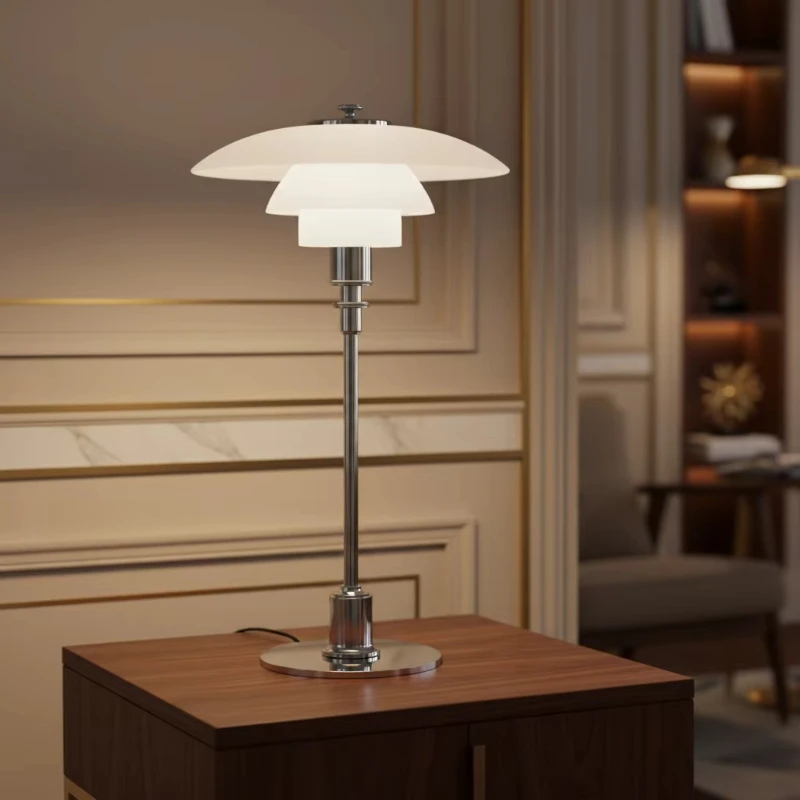 

Modern high quality warm light plug-in desk lamp living room LED light