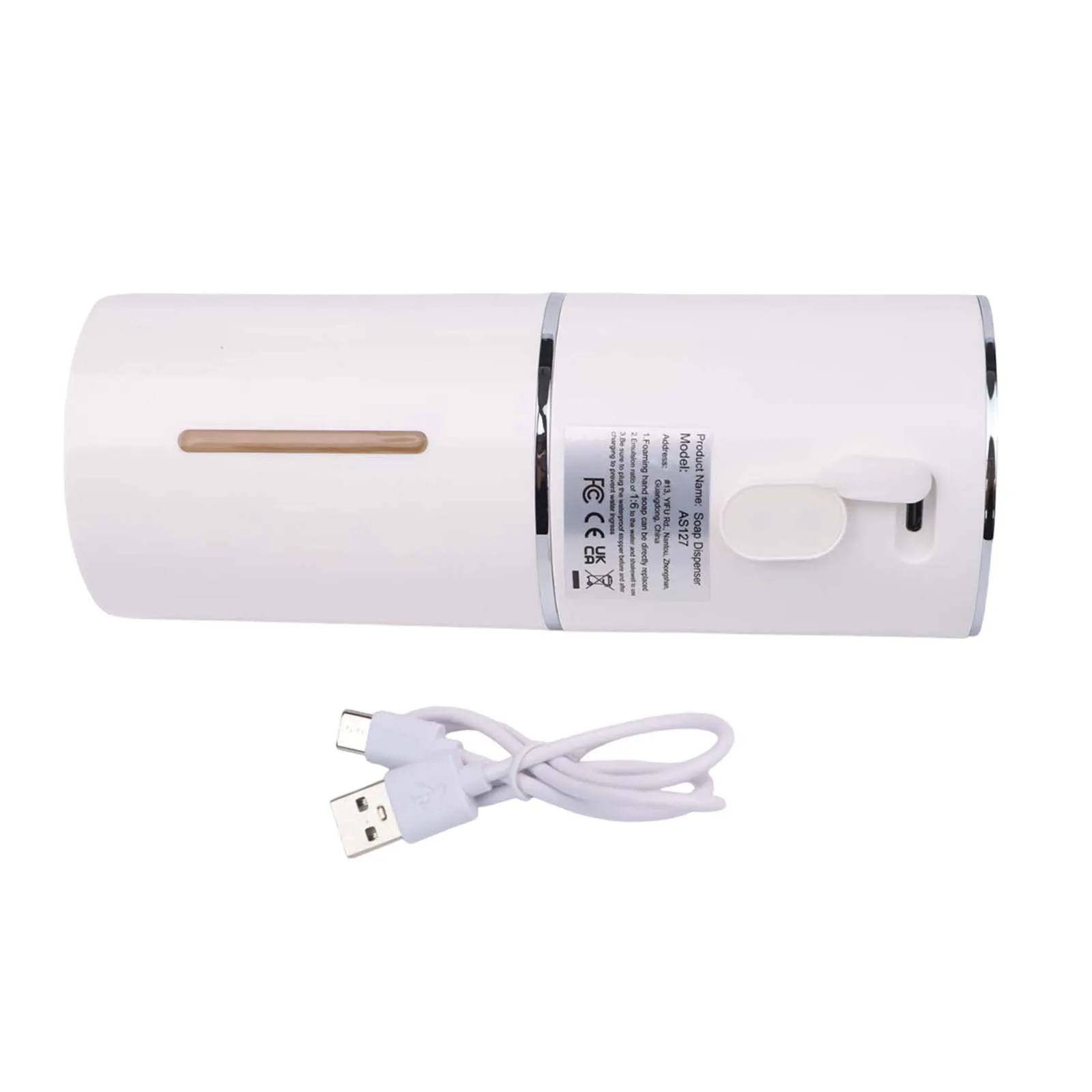 Adjustable Foam Levels Dispenser 116x75x196mm Automatic Foam Dispenser Adjustable Foam Levels High-traffic Use