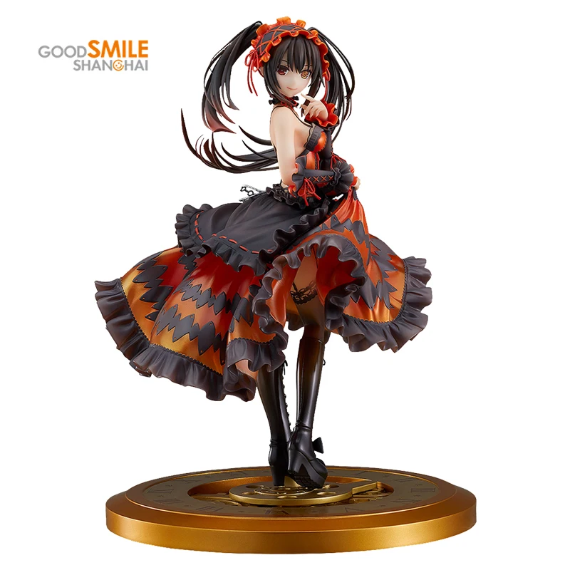 

In Stock Original GOOD SMILE Date A Live Tokisaki Kurumi Anime Figure 25Cm Pvc Action Figurine Model Toys for Boys Gift