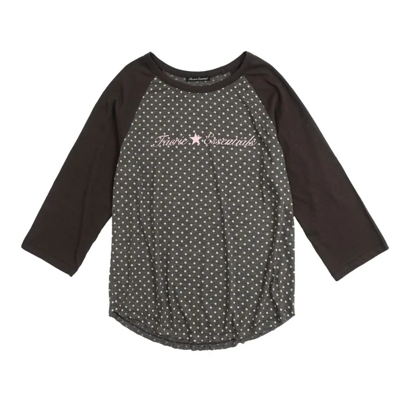 س الرقبة إلكتروني طباعة البولكا نقطة عادية قصيرة الأكمام تي شيرت المرأة 2025 ربيع جديد شارع العليا التباين اللون المرقعة سليم القمم