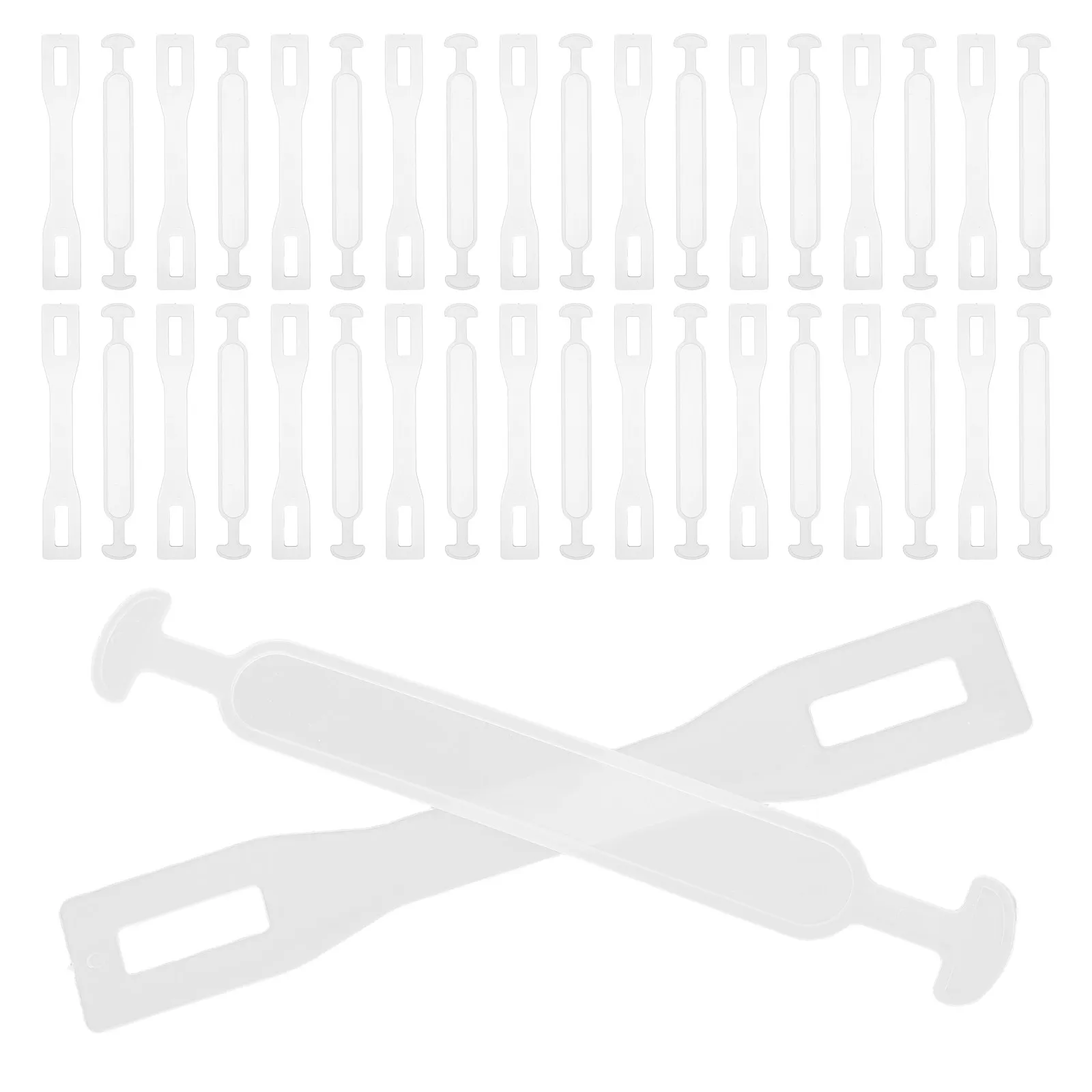 100Pcs Plastic Cardboard Box Handles Black Replacement Carry Handle Strap for Pastry Craft Storage Shipping Moving Boxes