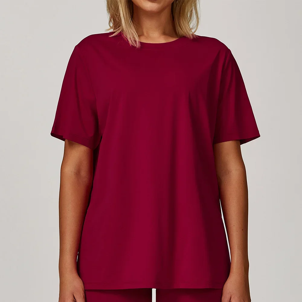 セクシーヨガトップ レディース シームレス スポーツTシャツ フィットネスウェア 半袖 ヨガシャツ ジムトップ ランニング アクティブウェア スポーツトップ 女性用