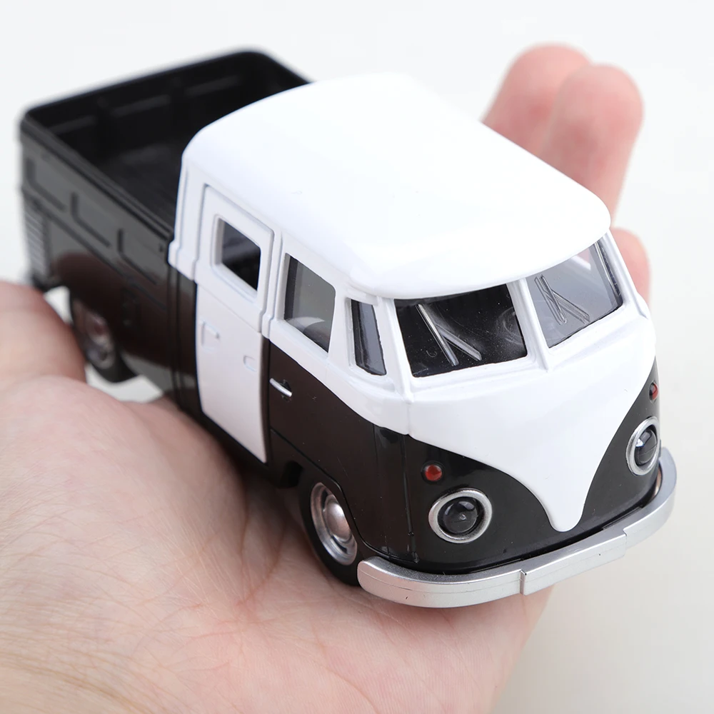 (Wellpappenschachtel) Maßstab 1:40, Vintage Cabover Pickup Modellauto, Kraftvoller Rückstoß, Metallguss, Jungenspielzeug, das beste Geschenk. – Detail 13