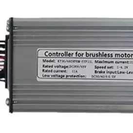 

1 шт. контроллер KT-22A 36/48В с водонепроницаемым двухголовочным светильником, 9-трубочный контроллер с прямоугольной волной, запчасти и аксессуары для самокатов