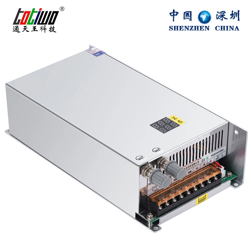 yyhc AC115V/230V to DC0-160V 6.5Amp 1000W 1200Watt psu adjustable digital display industrial power supply Source factory s