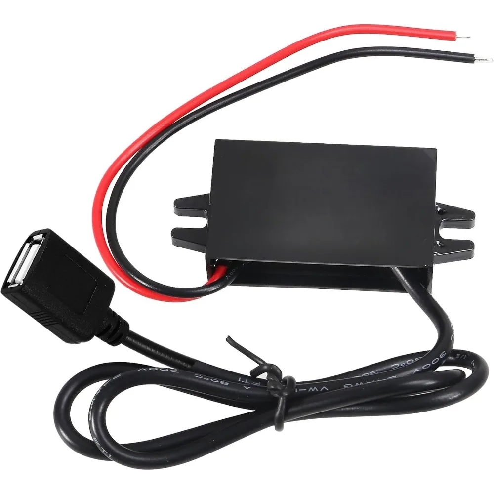 

DC To DC 12V To 5V 3A 15W Buck Converter Module Waterproof Regulator With USB Charging For Car LED Display GPS Navigation Taxi