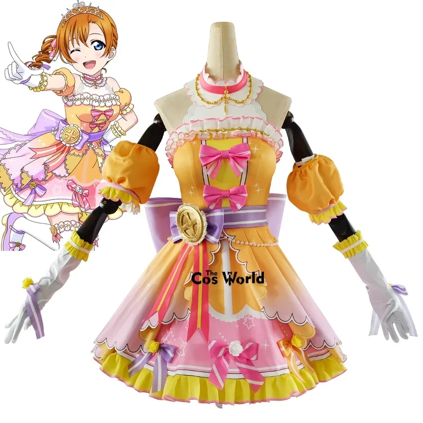 Love Live Countdown Live Kousaka Honoka Dress Outfits Anime Cosplay Costumes