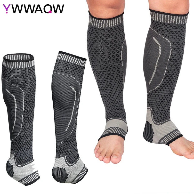 

1PC Calf Compression Sleeve -Shin Splint Compression Sleeve Recovery Varicose Veins, Torn Calfm And Pain Relief Calf Support