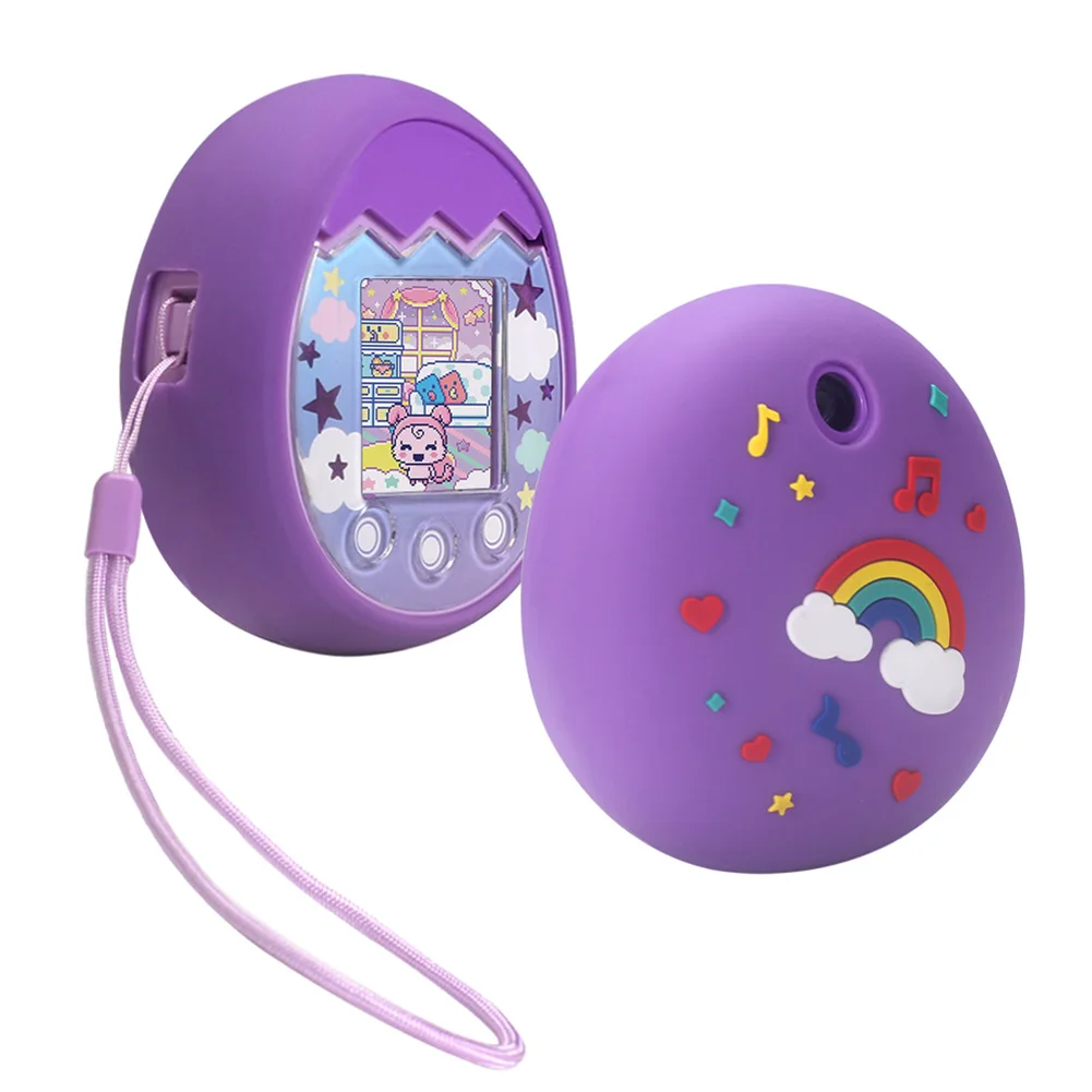 Electronic Pet Machine Silicone Cover Case Waterproof Anti-fall Protector for Tamagotchi Pix Games Accessories - Image 4
