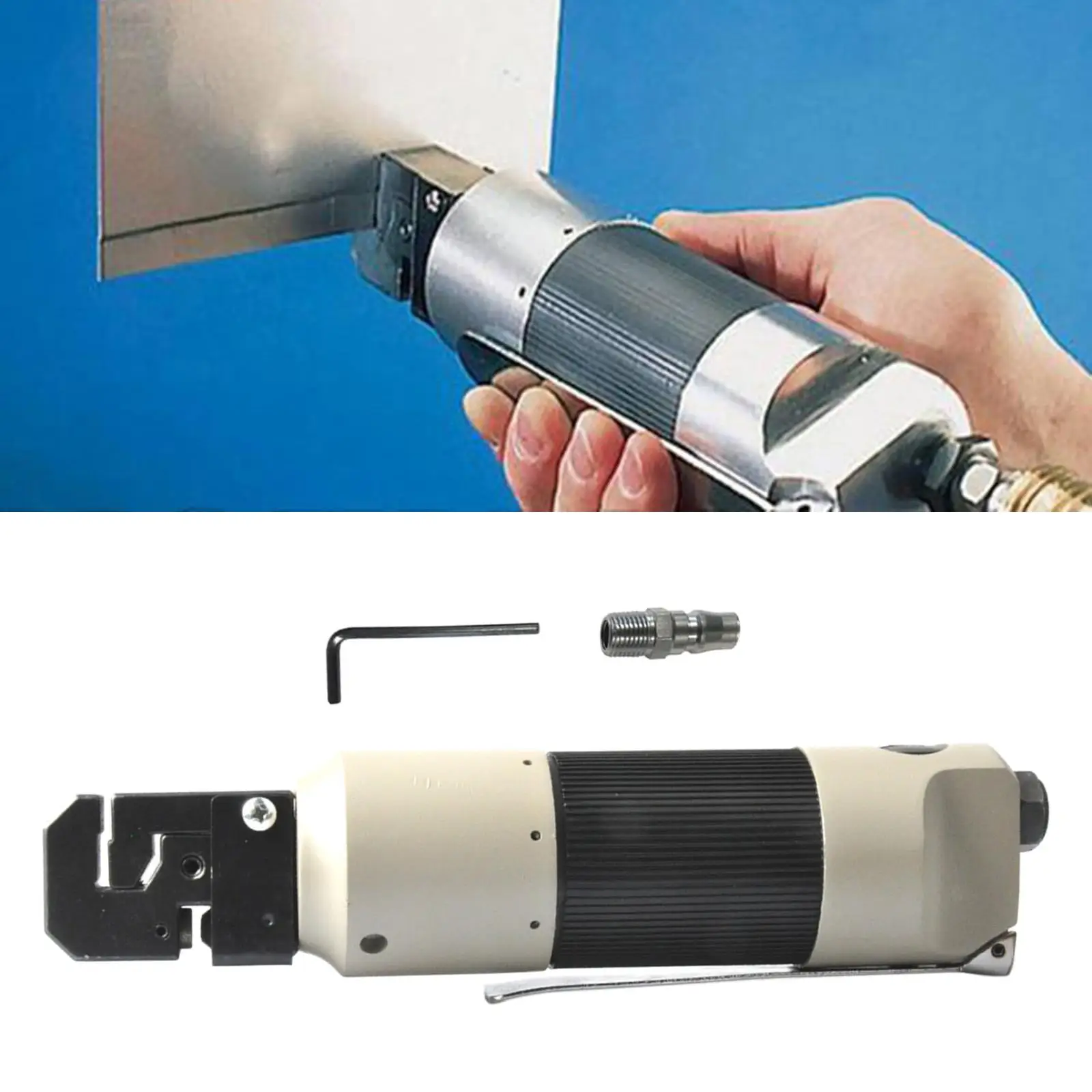 Zinc Alloy Pneumatic Punch Tool, Air Powered Metal Puncher Punching Setter