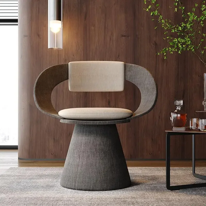 

Modern Aesthetic Living Room Chairs Party Events Large Size Simple Vintage Chairs Hotel Fauteuil Salon Chinese Style Furniture