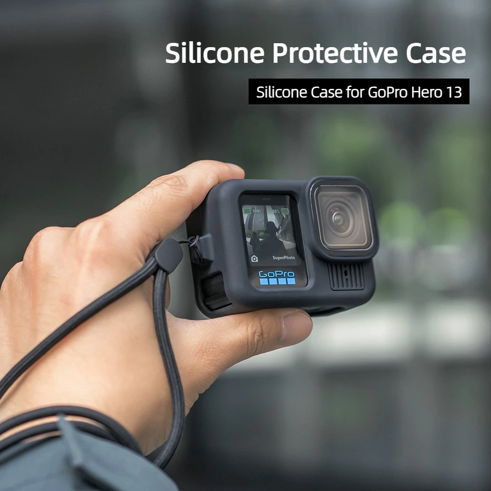 Silikon-Schutzhülle für Gopro 13 Gopro13, weiche, stoßfeste Box, kratzfeste Kameraabdeckung, Panorama-Action-Kamera-Zubehör
