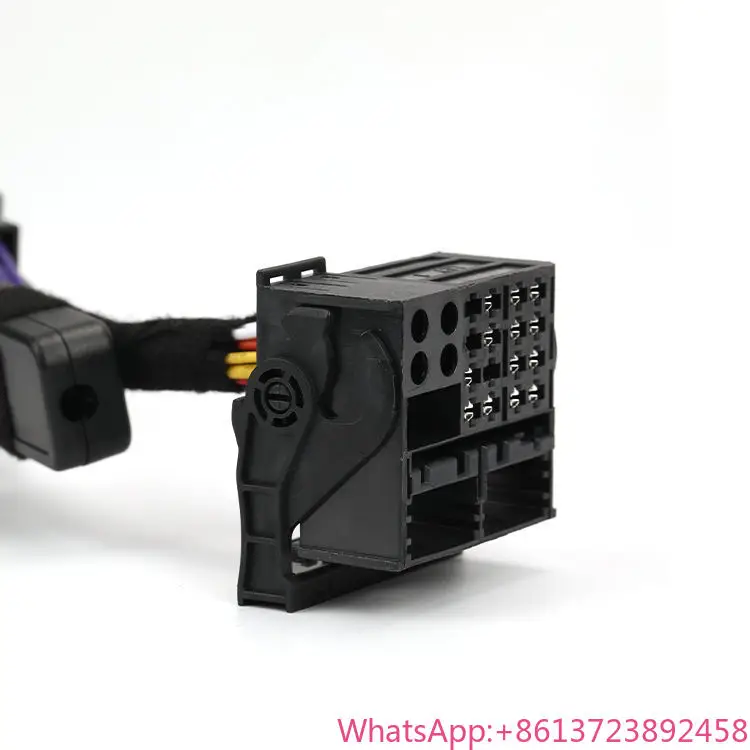 RCD330 Plus RCD330 Plug&Play ISO Quadlock Adapter Cable CANBUS Decoder Simulator for VW Car MIB RADIO