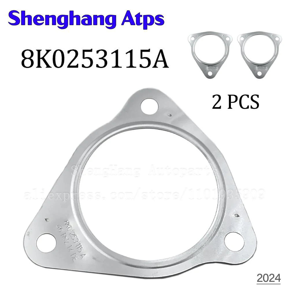 Engine Exhaust Pipe Gasket For Audi A4 A5 A6 A7 A8 Q5 Q7 Porsche Cayenne VW Touareg V6 V8 8K0253115A,8K0 253 115 A,95811111310