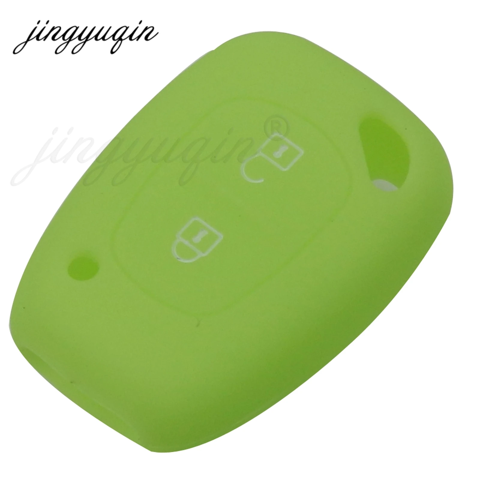 jingyuqin Silicone Car key Fob Cover Case for Renault Vivaro Movano Traffic Master Kangoo for Nissan Opel