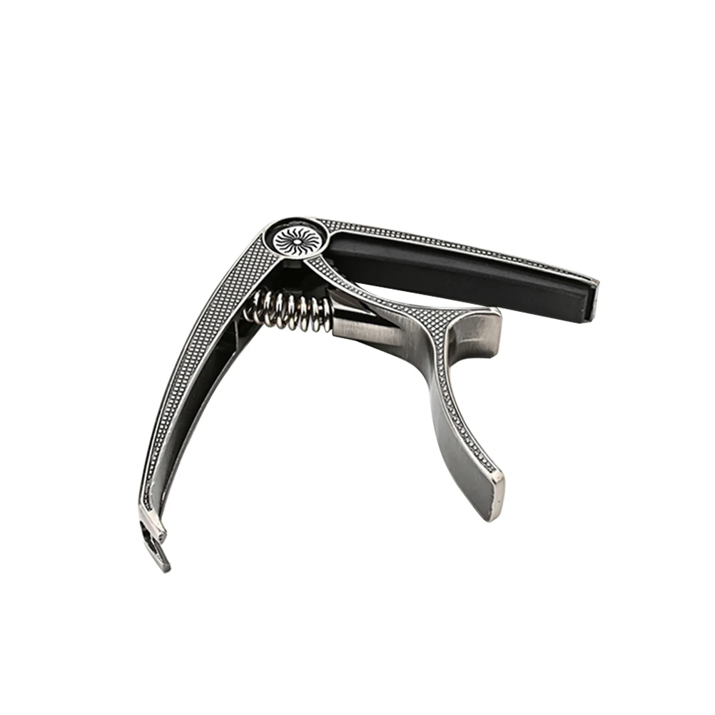 

Metal Guitar Capo Durable Tone Modified Clip Accessories Acoustic Instrument Stable Pressure Spring Guitar Supply