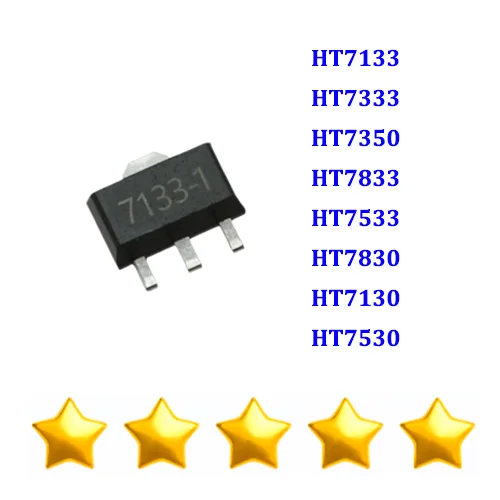 

50PCS HT7133 HT7333 HT7350 HT7833 HT7533 HT7830 HT7130 HT7530 SOT-89 SOT 7133-1 7333-1 7350-1 7833-1 7533-1 7830-1 7130-1 7530-1