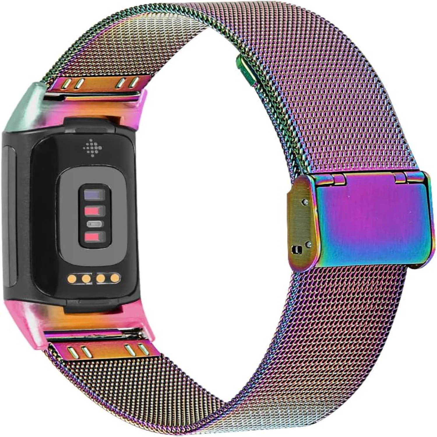 

Elevate Your Style with Luxurious, High-Quality Stainless Steel Mesh Woven Bands for Your Charge. Upgrade Your Look with Durable