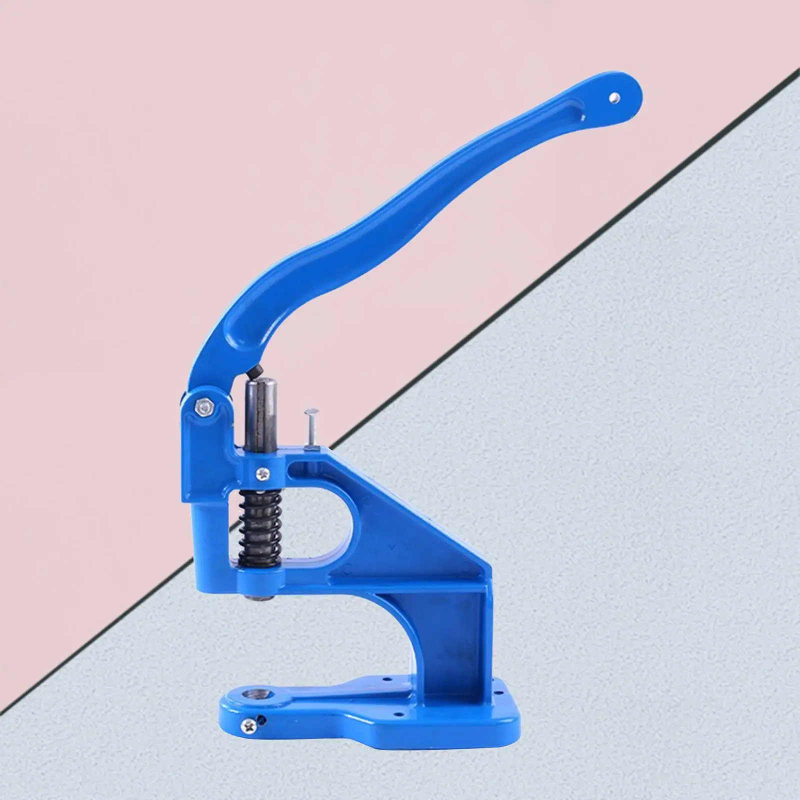 Heavy Duty Grommet Machine Hand Press Kit Tool for Banners, Grommets Eyelet, Hole Making for Belt Apparels Bags Curtains Tents