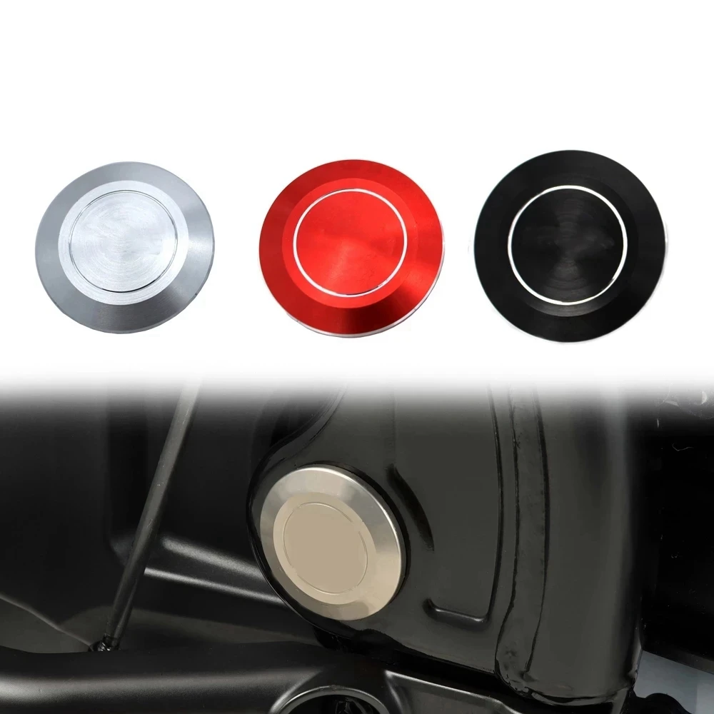 Motorcycle Frame Hole Cover Frame Hole Plug Decorative Cover Suitable for Honda CMX 1100 REBEL1100 2021 Red