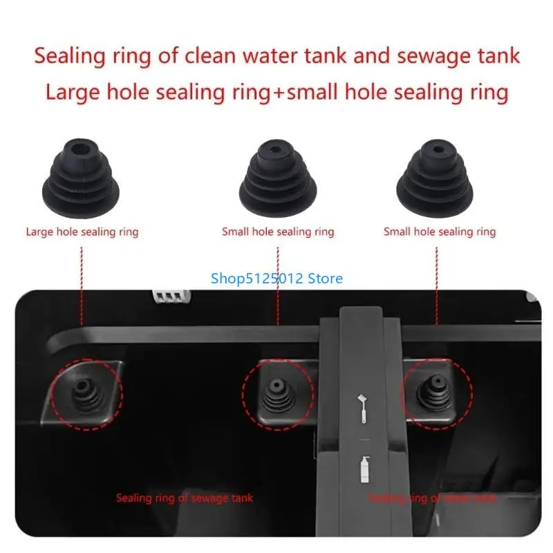 G8TC再利用可能なウォータータンクT10/T10 X1のシーリングリングプラスバキュームクリーナースイーパーパーツアタッチメント