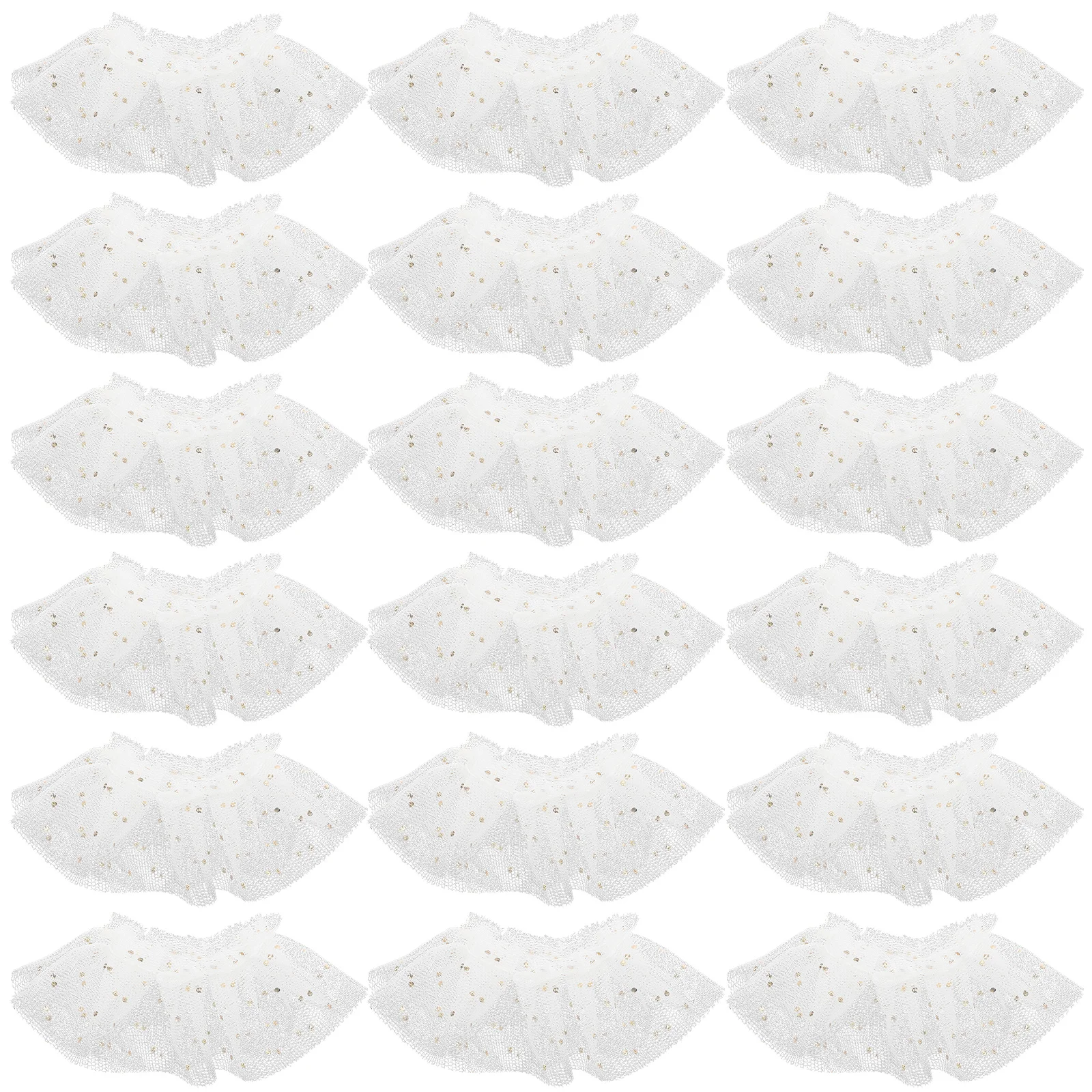 30 Pcs Mini Tutu Skirt Delicate Dress Clothes for Decor Compact Costume Reusable Car