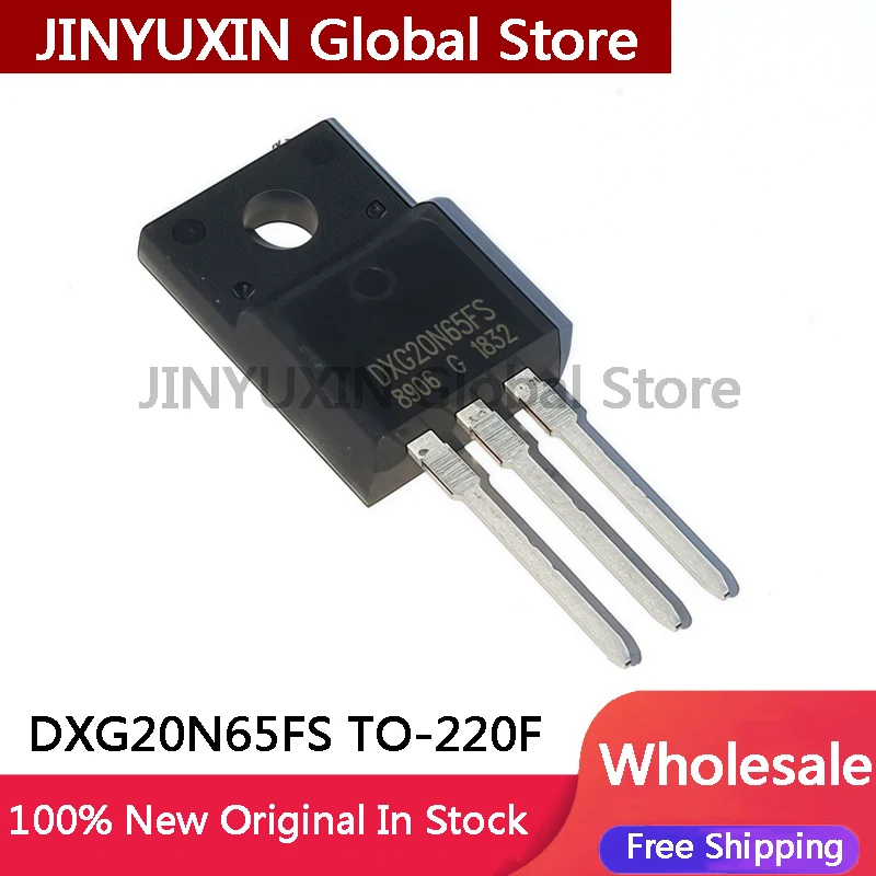 10PCS NEW 100% quality DXG20N65FS DXG20N65 20N65FS 20N65 TO-220F IGBT single tube